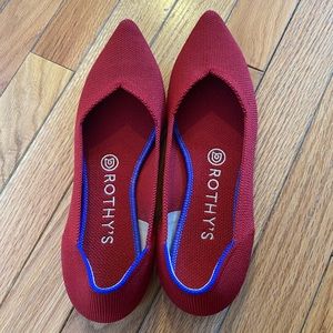 GUC Rothy’s red size 7.5!